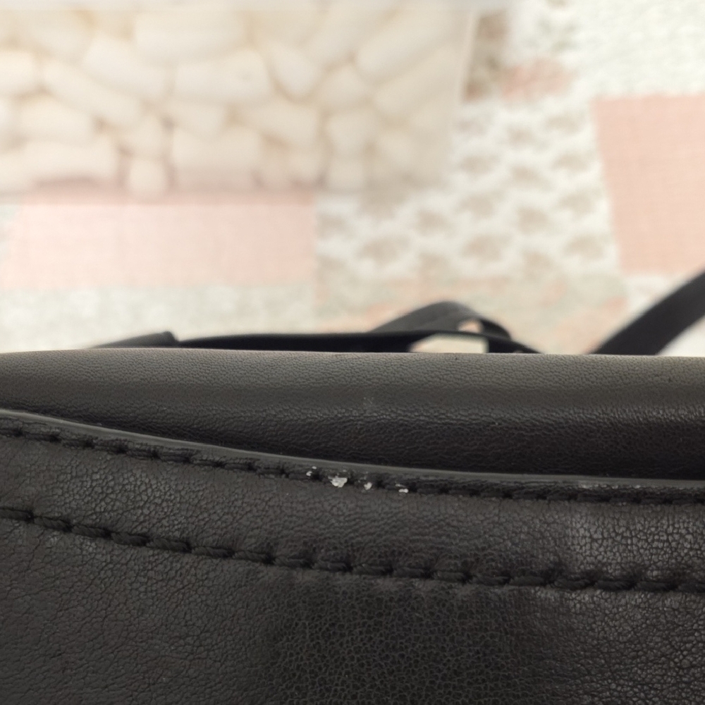 Frye Black Leather Shoulder Bag EUC - Picture 14 of 16